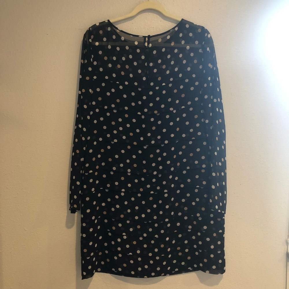 Bloomingdales Coast Stores Polka Dot Dress